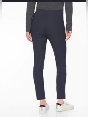 Athleta Black Cropped Stretch Ankle Pants